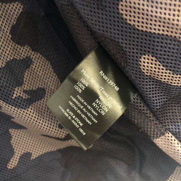 NWOT Slate & Stone Coach Jacket, Navy  Size Large - Picture 11 of 11